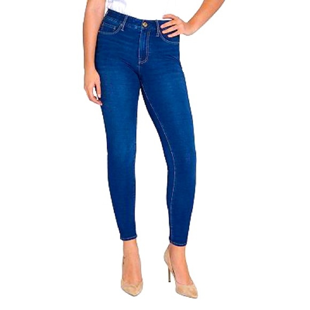 Seven7 Blue Brooks Knit Denim‎ Legging Sz 4
